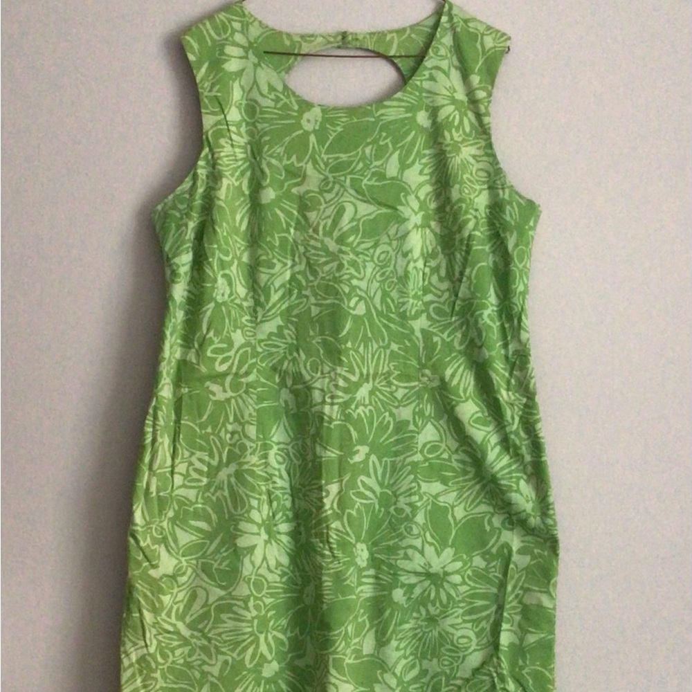 Faded Glory Lime Green Mini Dress